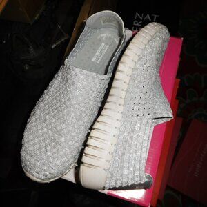 9M SKECHERS GO WALK SMART TWILIGHT SILVER